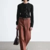 Relaxed Wide-Leg Cotton Trousers