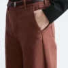 Relaxed Wide-Leg Cotton Trousers