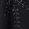 Rhinestone-Embroidered Sweatshirt