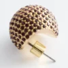 Rhinestone Sphere Earrings