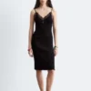 Rib-Knit Camisole Mini Dress