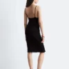 Rib-Knit Camisole Mini Dress