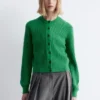 Rib-Knit Cardigan