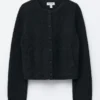 Rib-Knit Cardigan