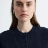 Rib-Knit Cardigan