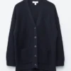 Rib-Knit Cardigan