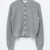 Rib-Knit Cardigan