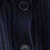 Rib-Knit Cardigan