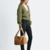 Rib-Knit Cotton Cardigan