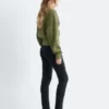 Rib-Knit Cotton Cardigan
