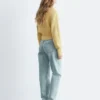 Rib-Knit Cotton Cardigan