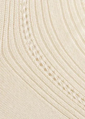 Rib-Knit Silk-Blend Socks