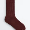 Rib-Knit Socks