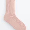Rib-Knit Socks