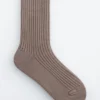 Rib-Knit Socks