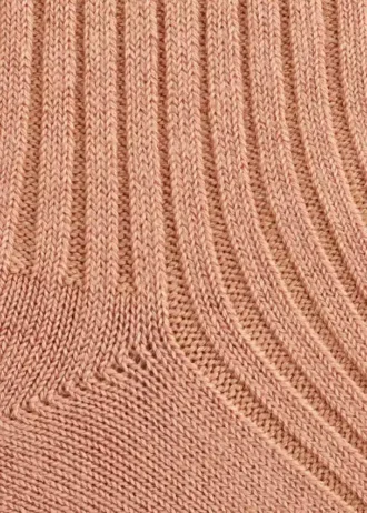 Rib-Knit Socks