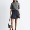 Rib-Knit T-shirt