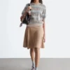 Rib-Knit T-shirt