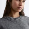 Rib-Knit T-shirt