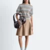 Rib-Knit T-shirt