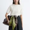 Rib-Knit T-shirt