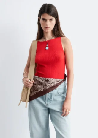 Rib-Knit Tank Top