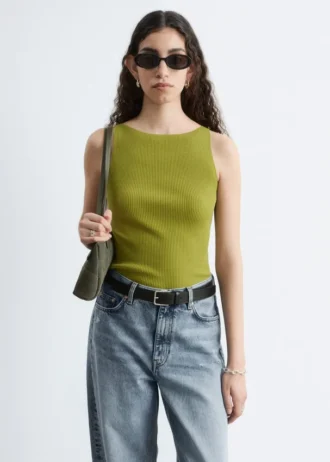 Rib-Knit Tank Top