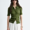 Rib-Knit Top