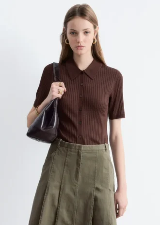 Rib-Knit Top