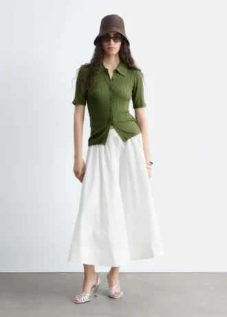 Rib-Knit Top