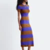 Rib-Knitted Maxi Dress