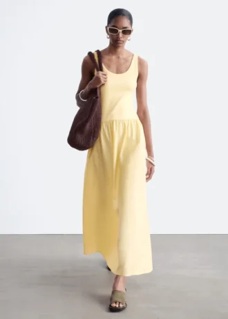 Rib Midi Dress