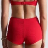 High-Waist Bikini Shorts
