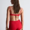 High-Waist Bikini Shorts