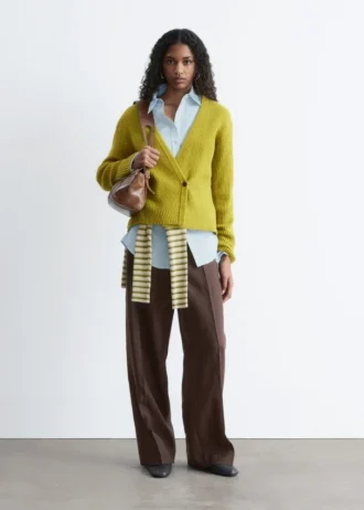 Ribbed Cardigan