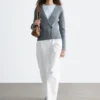 Ribbed Cardigan