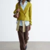 Ribbed Cardigan
