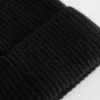 Ribbed Cashmere Knit Beanie