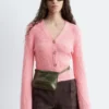 Ribbed Cotton Cardigan