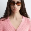 Ribbed Cotton Cardigan