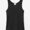 Ribbed Cotton Tank Top