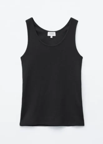 Ribbed Cotton Tank Top