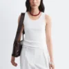 Ribbed Cotton Tank Top