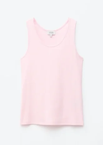 Ribbed Cotton Tank Top