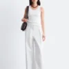 Ribbed Cotton Tank Top