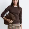 Ribbed Long-Sleeve Top
