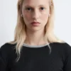 Ribbed Long-Sleeve Top