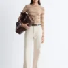Ribbed Long-Sleeve Top