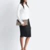 Ribbed Long-Sleeve Top