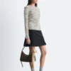 Ribbed Long-Sleeve Top